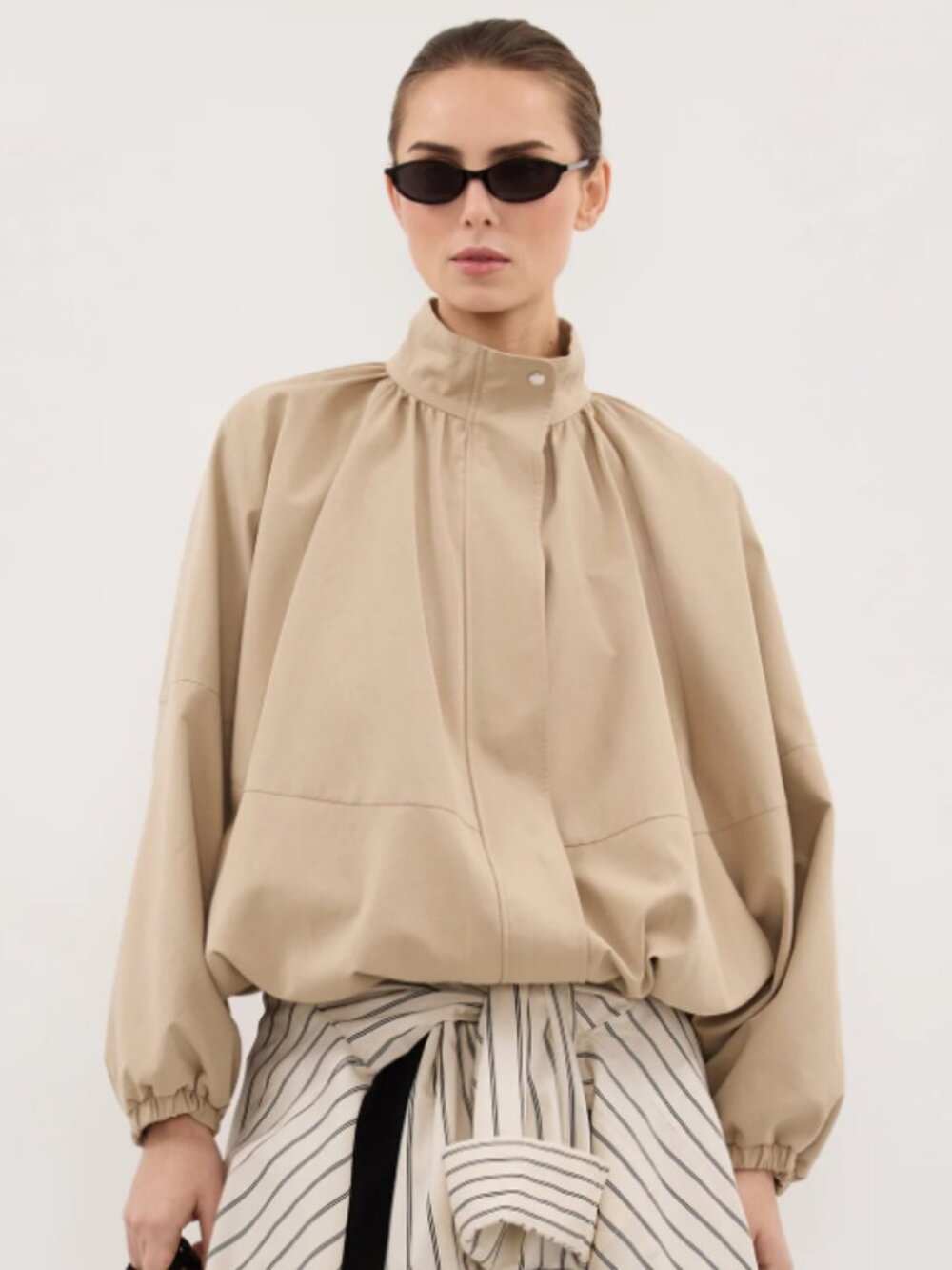DISSH Oaklee Stone Batwing Lightweight Jacket